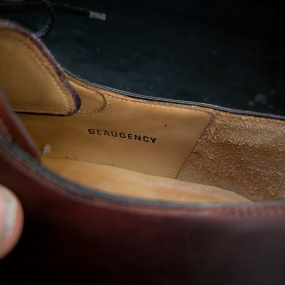 Finsbury Collection Vendome Men's Brown Leather Cap toe Oxfords EU 45.5 US 11.5 - Picture 11 of 14